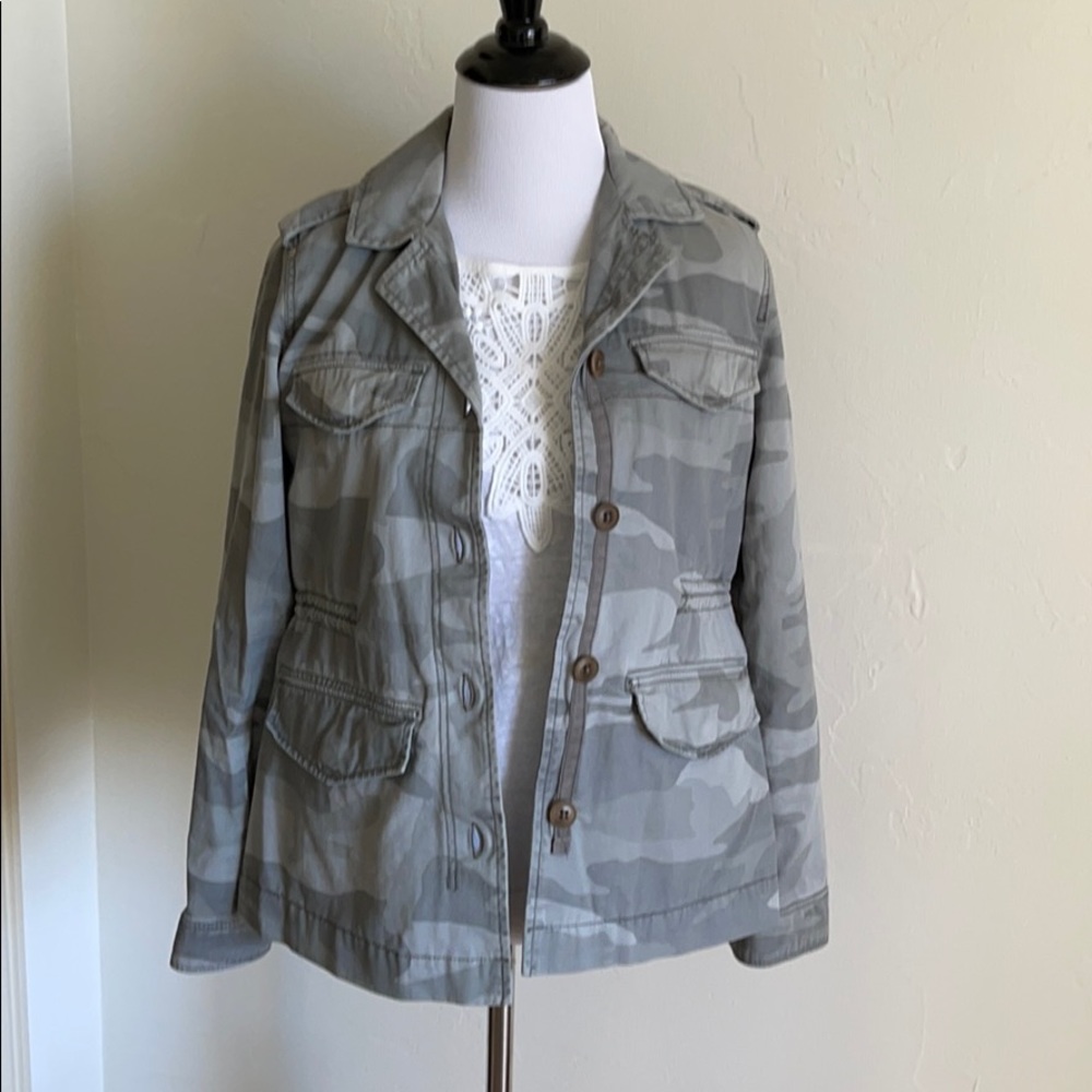 Abercrombie and Fitch Camo Utility jacket XS